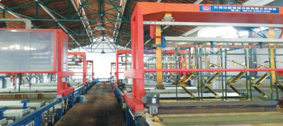 Επιμεταλλώνοντας με ηλεκτρόλυση γραμμή παραγωγής χρωμίου νικελίου τέσσερα στρώμα υψηλή χαμηλή ράγα