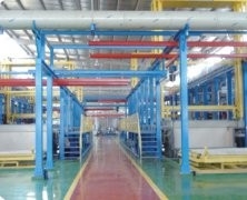 Νότια Κορέα Tbyo Ηλεκτρομηχανική Jiangyin εργοστάσιο Ηλεκτροεξοπλισμός σκληρό χρώμιο αυτόματη γραμμή παραγωγής