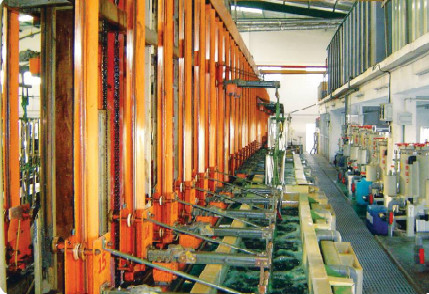 Αυτόματος Electroless cOem γραμμών επένδυσης νικελίου επιστροφής τύπων